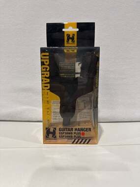 Hercules GSP38WB PLUS Auto Grab Guitar Wall Hanger with Wood Base